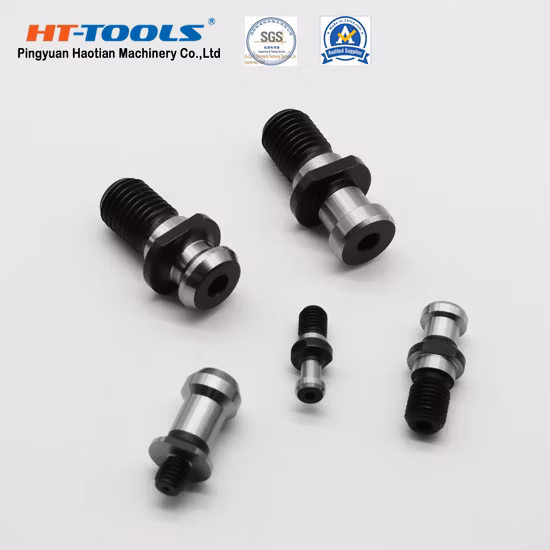 CNC Milling Machine Tool Holders Bt40 Bt30 Retention Knob Bt50 DIN69872 Sk40 Tool Holders Pull Stud