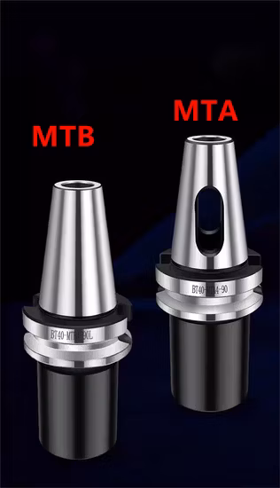 Lathe Machine Milling Tools Collet Chuck Holder Bt40-Mta4-90 Tool Holder Bt Morse Taper Holder with Tang
